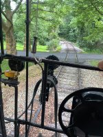 View from the caboose 